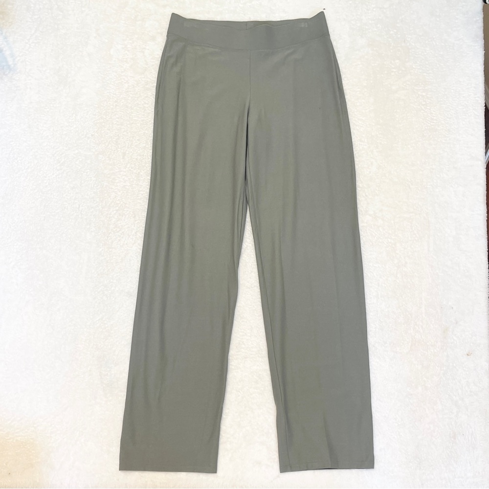 Eileen Fisher Lightweight Flowy Pull On Pants Quiet Luxury Office Women’s XS‎